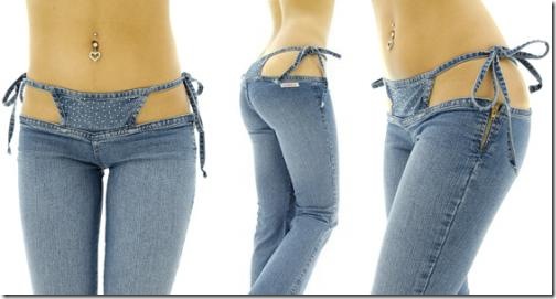 bikini jeans