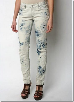 acid wash denim jeans