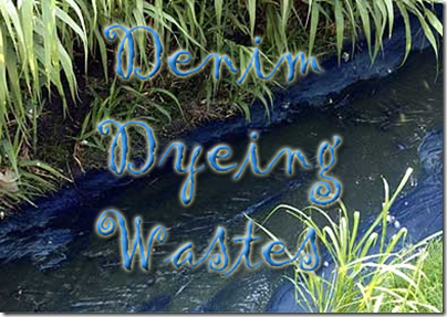 denim dyeing wastes