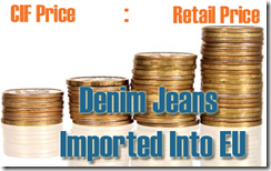 denim jeans imported in eu