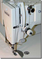 Single Needle Lockstitch  Machine