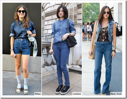 double denim dames