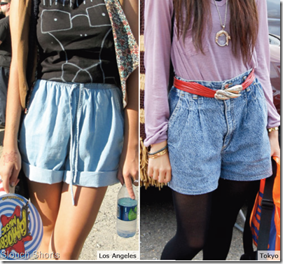 Slouch Shorts denim