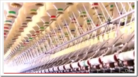 Spinning Process - Denim Manufacturing