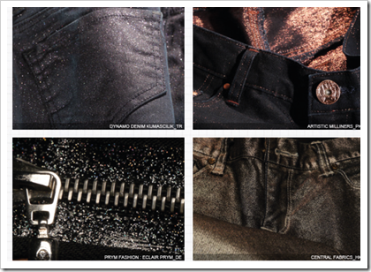 Metallic Effects - Denim Trend