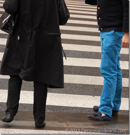 Denim Looks On Paris Streets