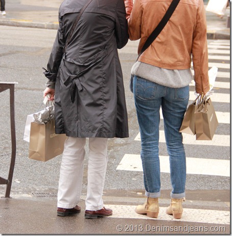 Denim Looks On Paris Streets