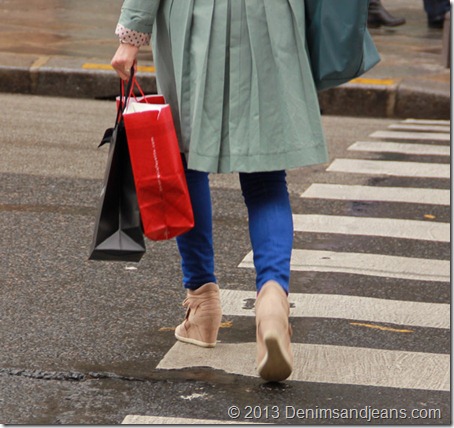 Denim Looks On Paris Streets