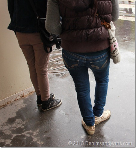 Denim Looks On Paris Streets