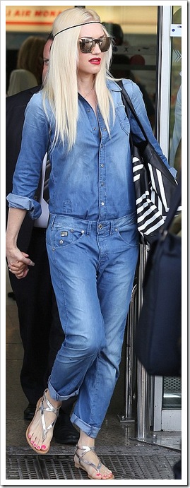 Gwen Stefani in Double Denim