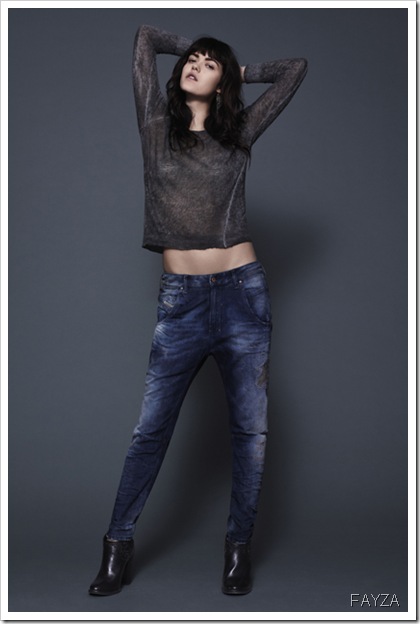 DieseL-FAYZA-Fall Winter 2013 Women’s Denim Lookbook