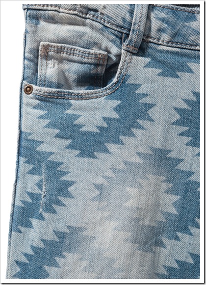 DENIM PANTS WITH PRINT ( NEDERLANDS )