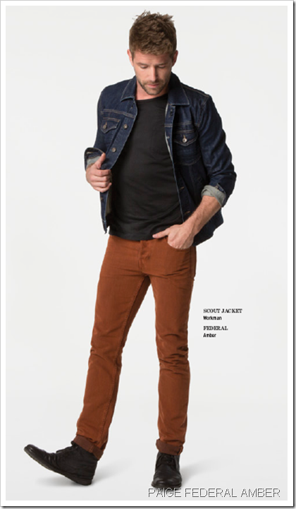 Paige Denim Fall winter 2013 Men’s Lookbook