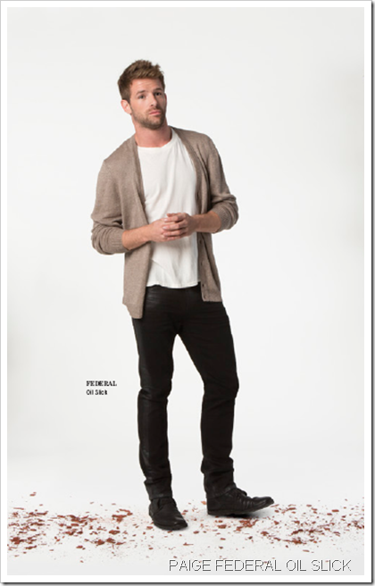 Paige Denim Fall winter 2013 Men’s Lookbook