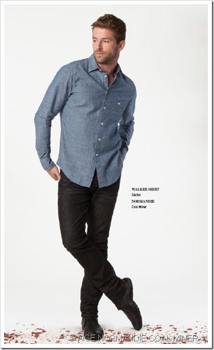 Paige Denim Fall winter 2013 Men’s Lookbook