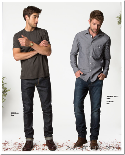 Paige Denim Fall winter 2013 Men’s Lookbook