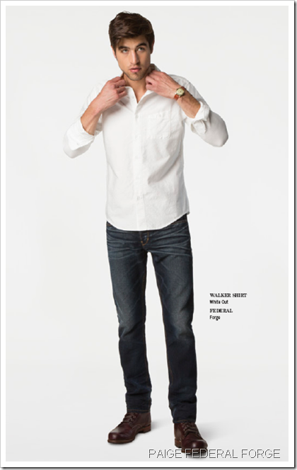 Paige Denim Fall winter 2013 Men’s Lookbook