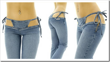 Lowest waist jeans ever?