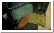 Colored weft denim fabrics from Cone