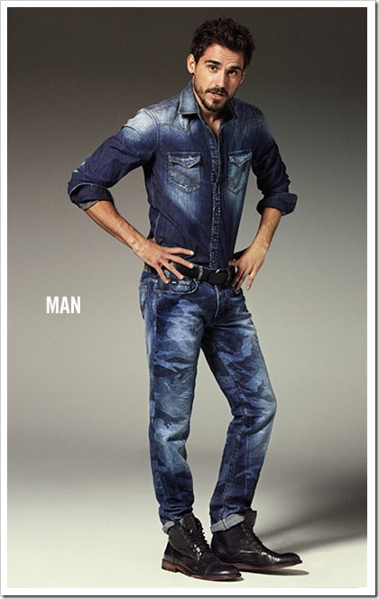 Gas Jeans - double denim