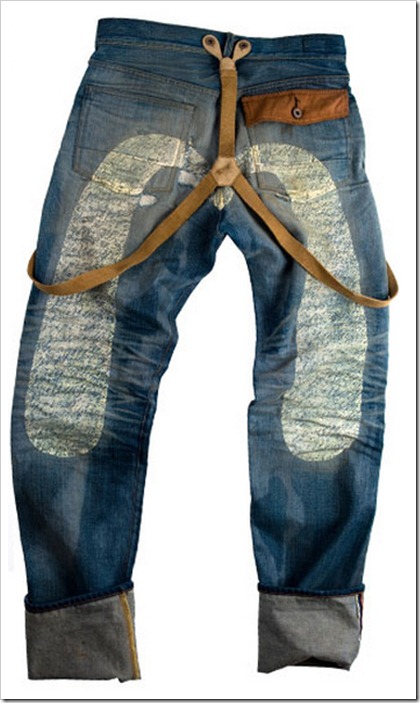Evisu Hand Painted Jeans