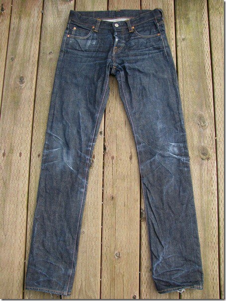 Japan blue - seven months  one wash