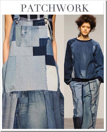 Denim Trends AW14/15 China/patchwork