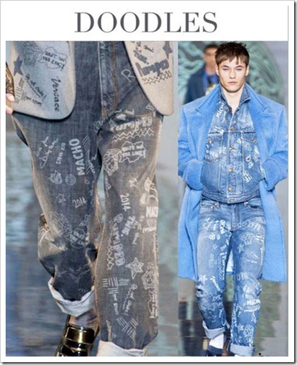 Denim Trends AW14/15 China/doodles