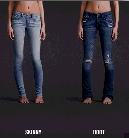 Abercrombie & Fitch/skinny and Boot