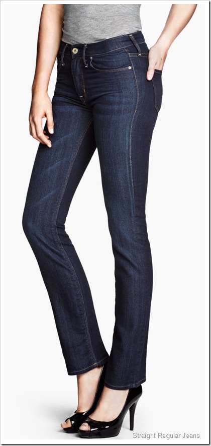 H&M/Straight Regular Jeans