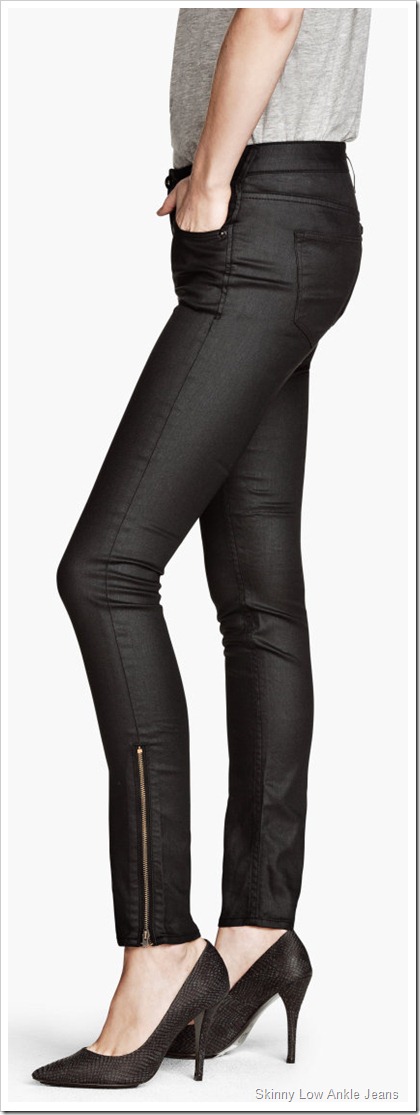 H&M/Skinny Low Ankle Jeans