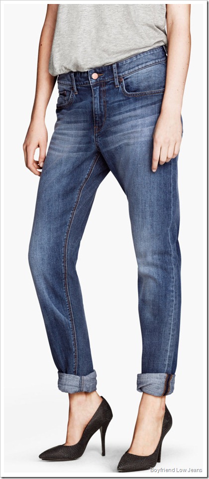 H&M/Boyfriend Low Jeans