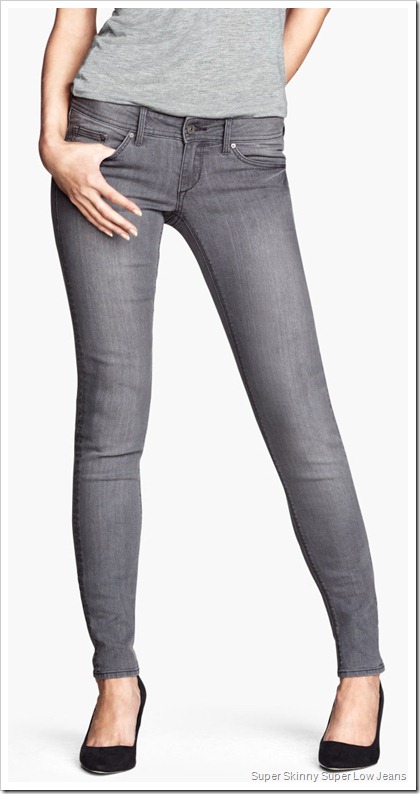 H&M/Super Skinny Super Low Jeans