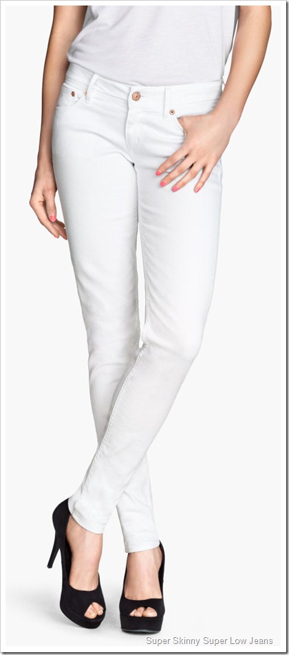 H&M/Super Skinny Super Low Jeans