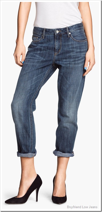 H&M/Boyfriend Low Jeans