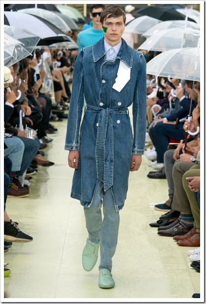 Kenzo Spring Summer 2015 Denim Looks 