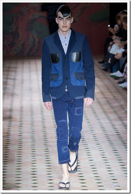 Junya Watanabe Spring Summer 2015 Denim Looks 