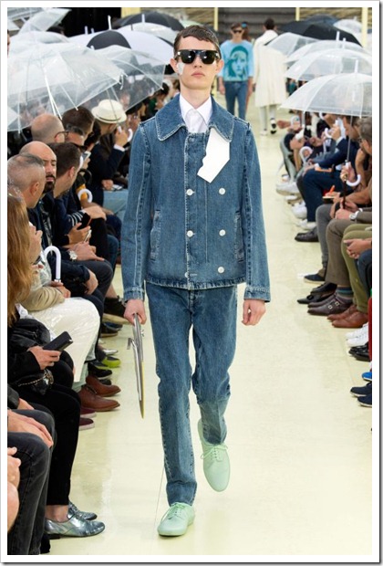 Kenzo Spring Summer 2015 Denim Looks 