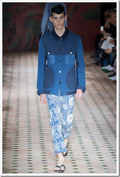 Junya Watanabe Spring Summer 2015 Denim Looks 