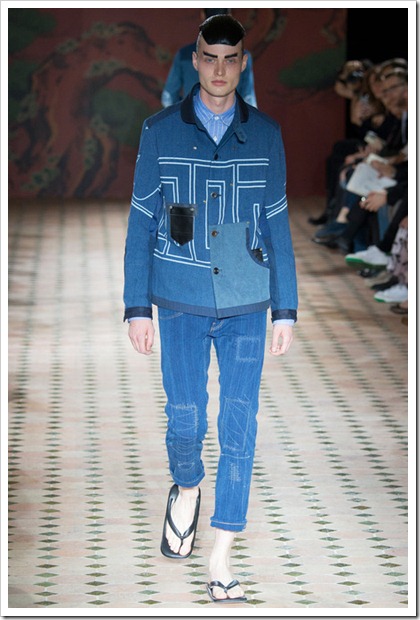 Junya Watanabe Spring Summer 2015 Denim Looks 