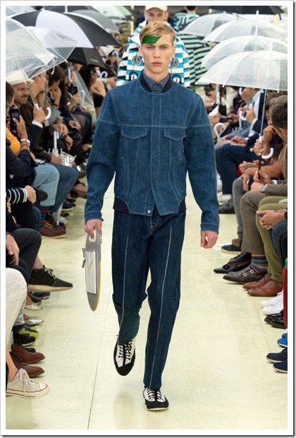 Kenzo Spring Summer 2015 Denim Looks 