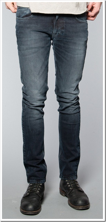 Nudie Jeans Fall Winter 2014 - TAPE TED BLUE BLACK