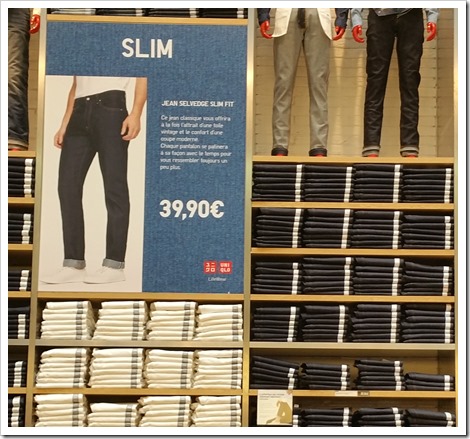 Uniqlo Selvedge Jeans