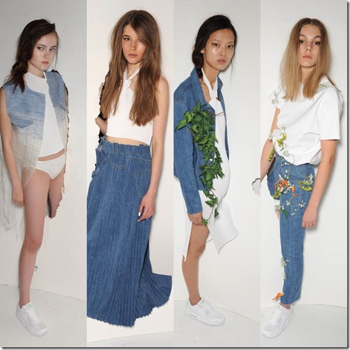 Faustine Steinmetz London fashion week ss/16  denimsandjeans.com 