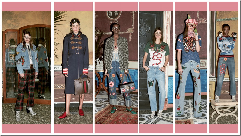 Gucci PRE-FALL 2016 Denim Trends 