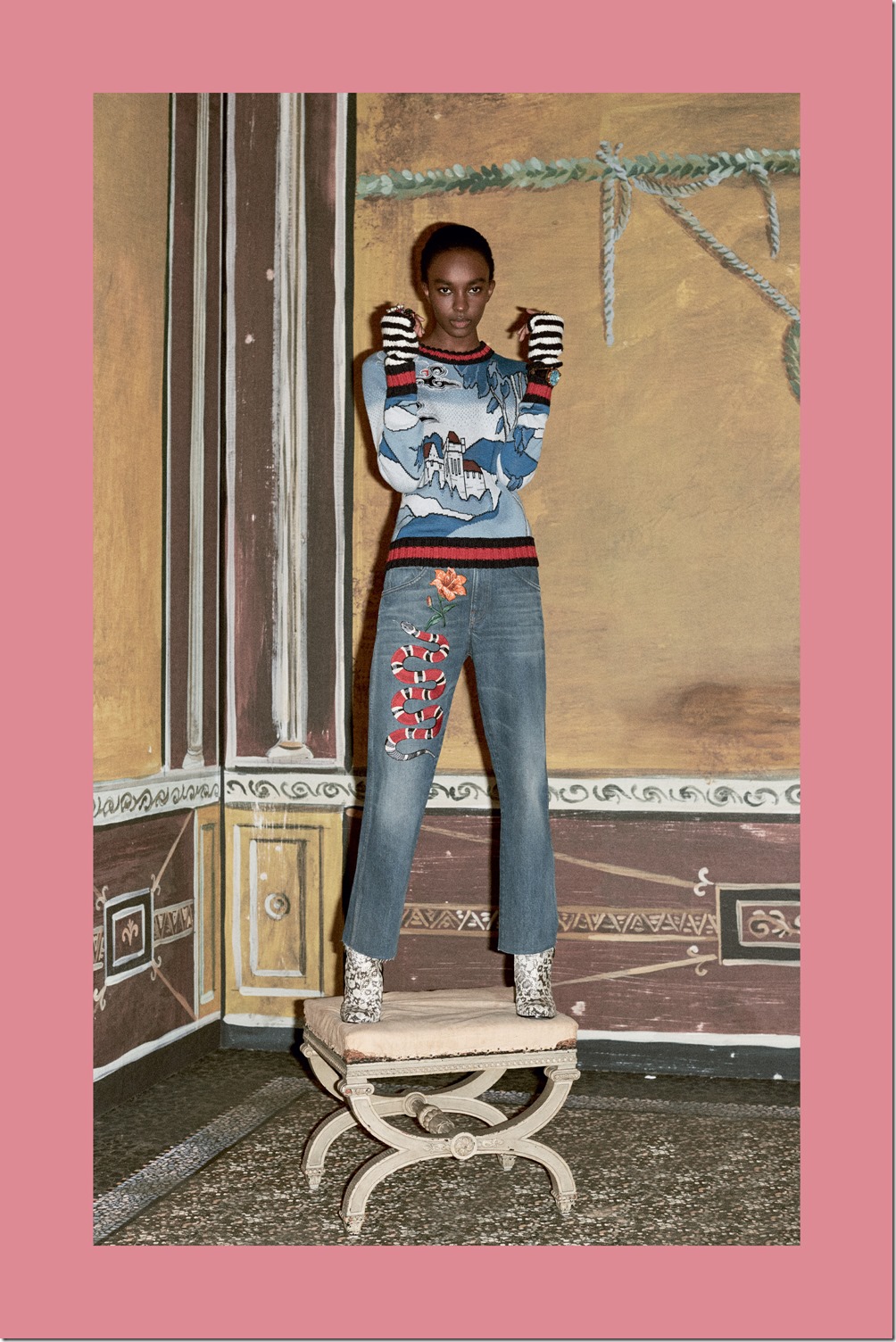 Gucci PRE-FALL 2016 Denim Trends 