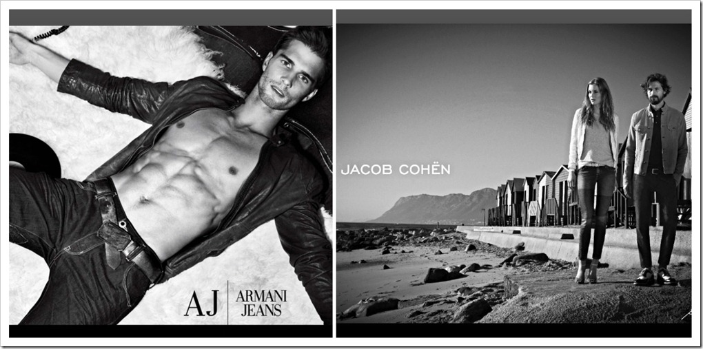 EUROPE | ARMANI JEANS and JACOB COHEN