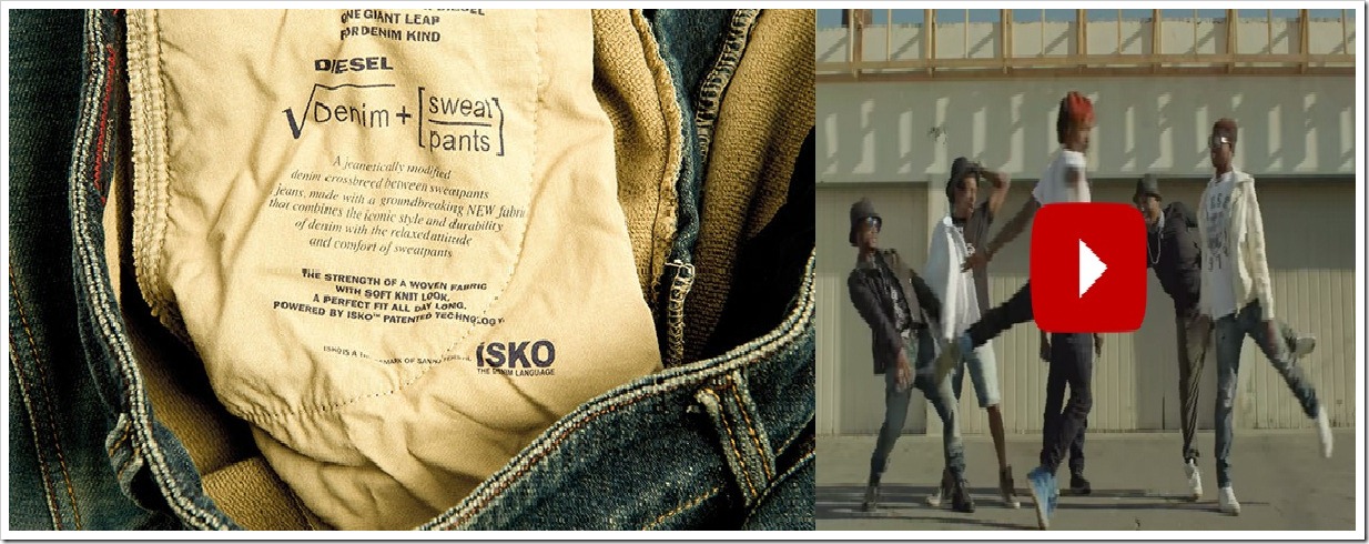 Diesel style + ISKO™ technology : Denimsandjeans.com