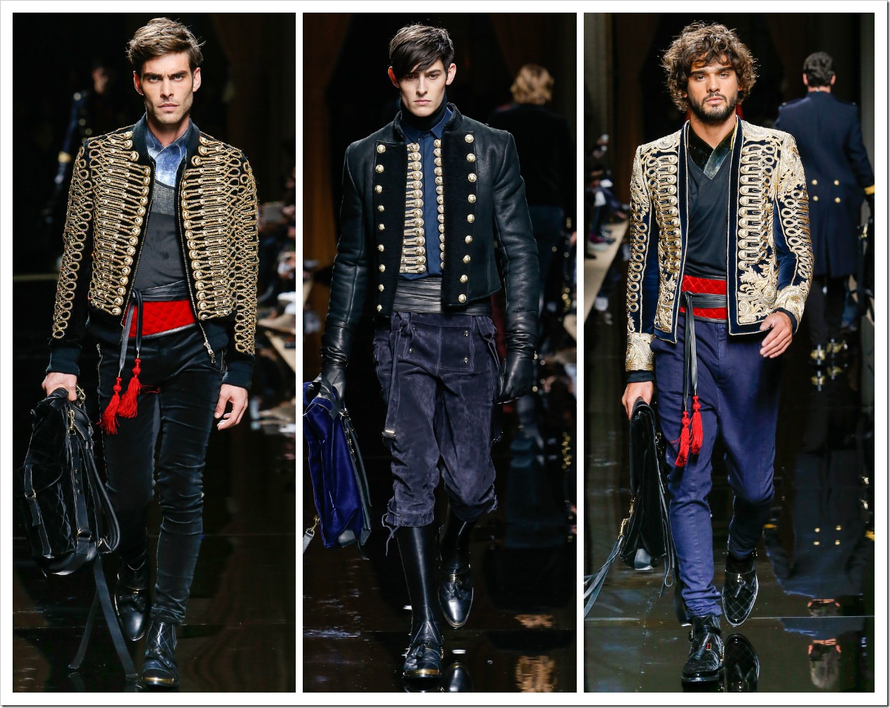 Balmain  Menswear Collection at Fall 2016