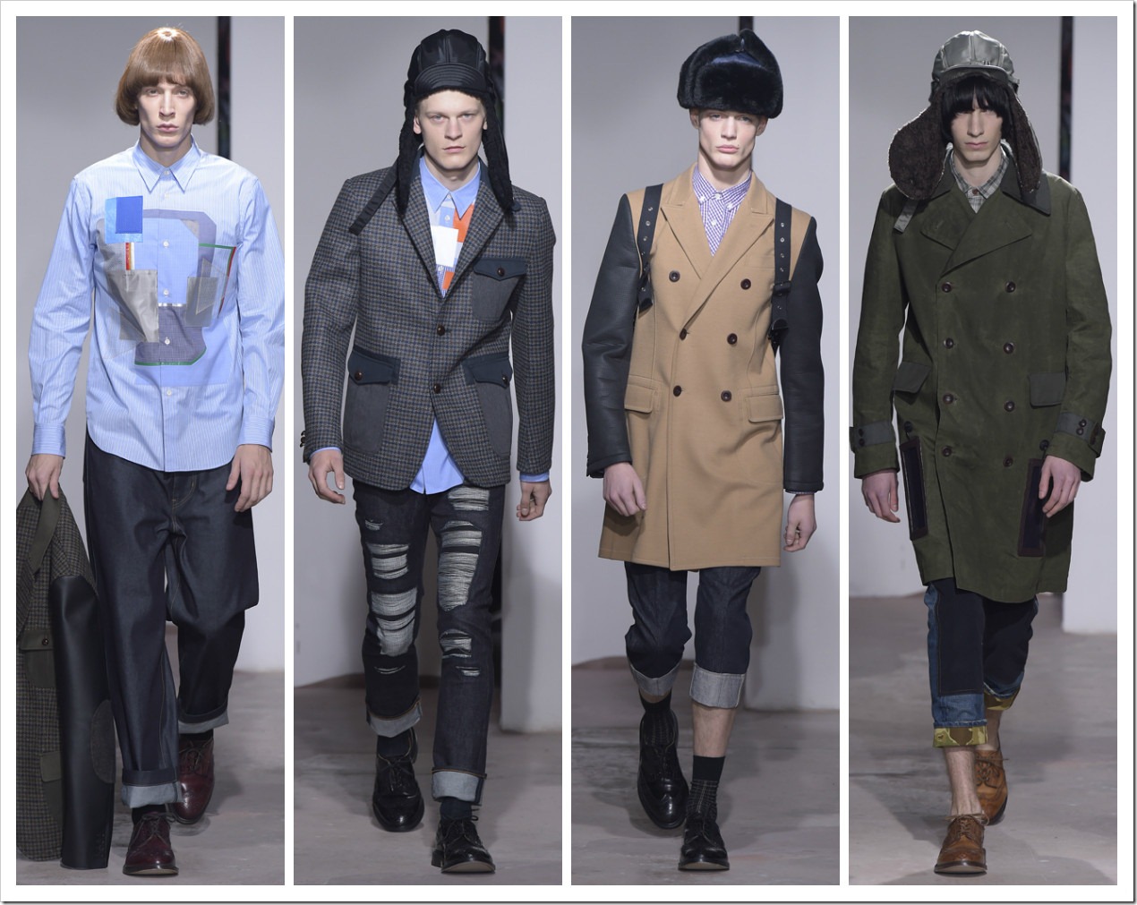 Junya Watanabe Menswear Collection at Fall 2016